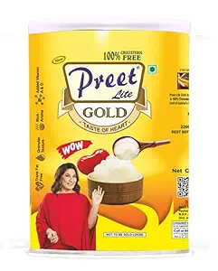 Preet Lite Gold 1 Ltr- Pack of 18/Case